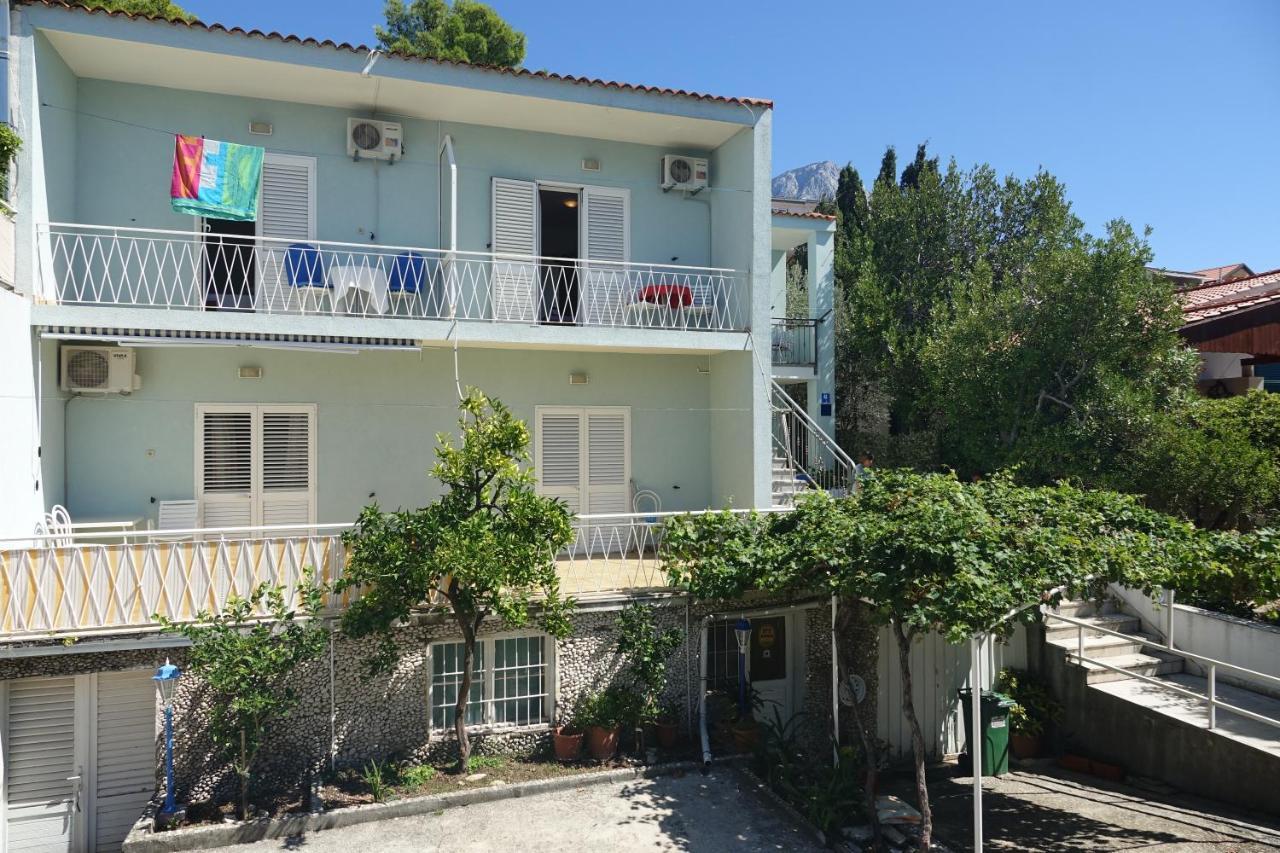 Baška VodaRozaアパートメント エクステリア 写真